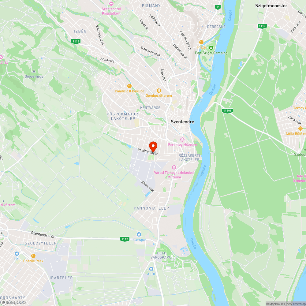 Vasúti villasor menti árkok bejelentés helye