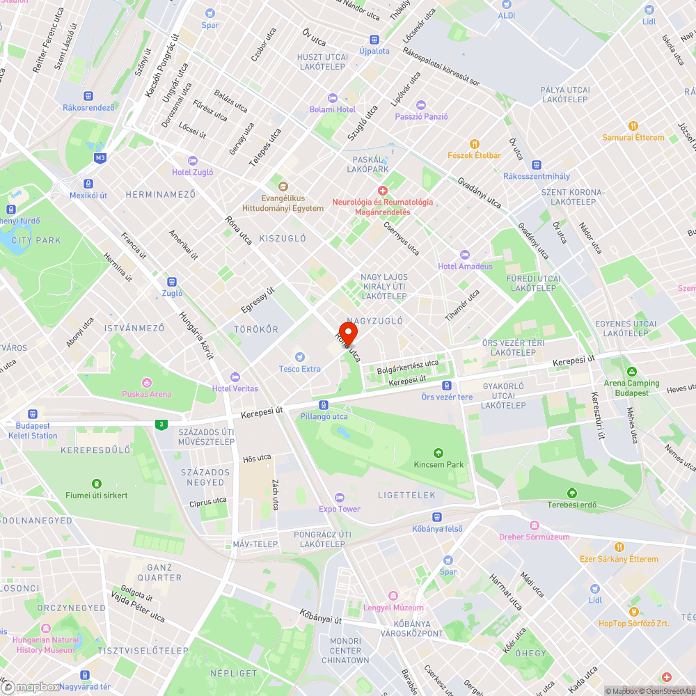 Lekopott kerékpáros átvezetés bejelentés helye