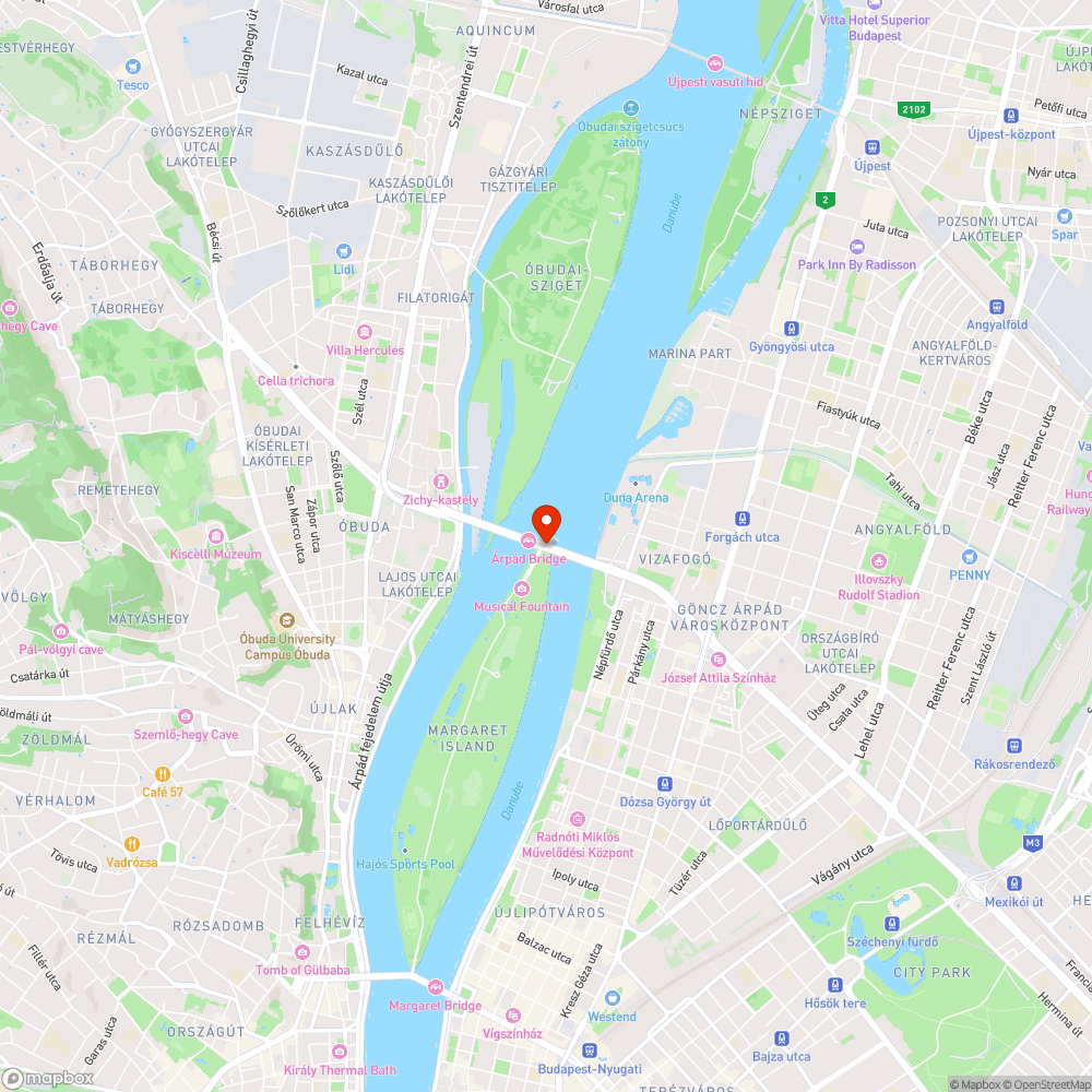 beázó busz - FKU938 bejelentés helye