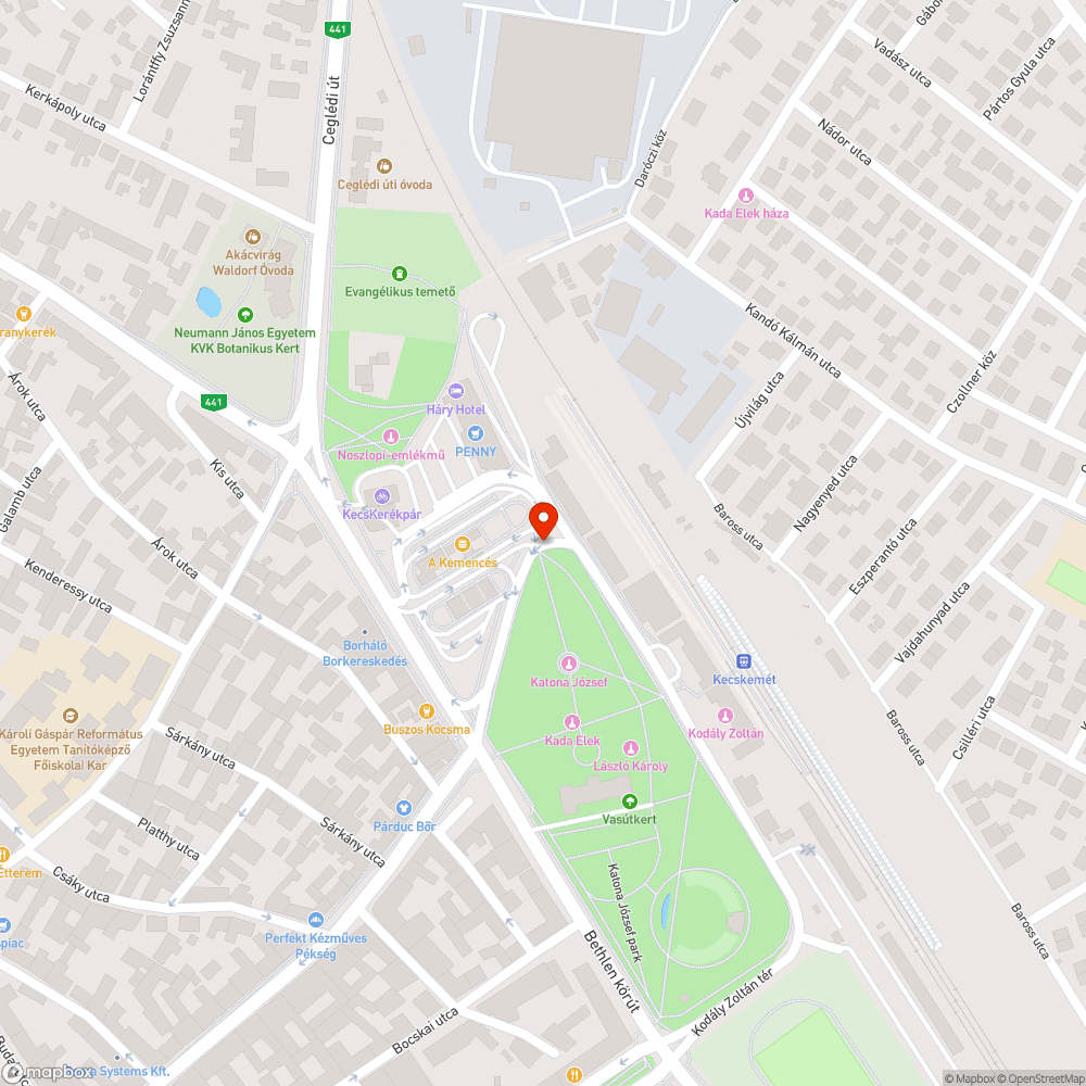 Elhanyagolt, elbontandó kerítésszakasz a Vasútpark körül - ÚJRAKÜLDVE bejelentés helye