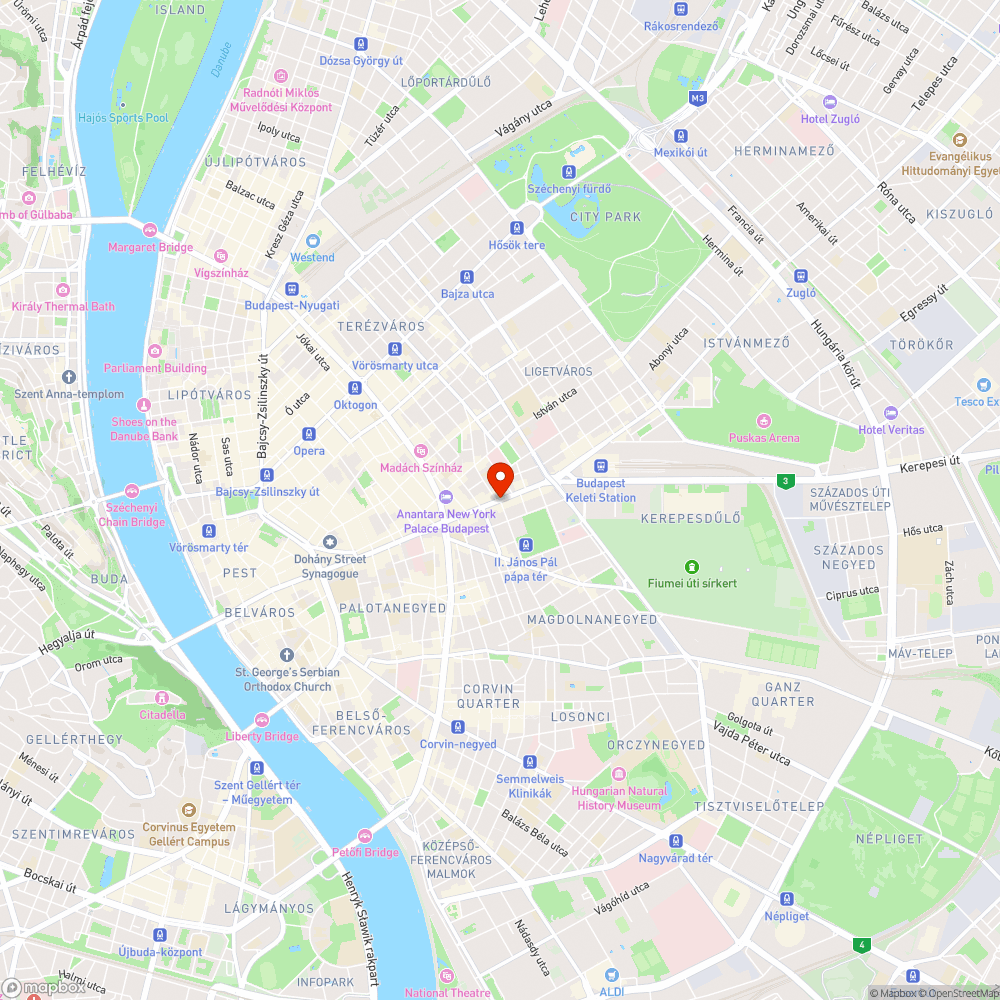 Szabad jelzés bejelentés helye