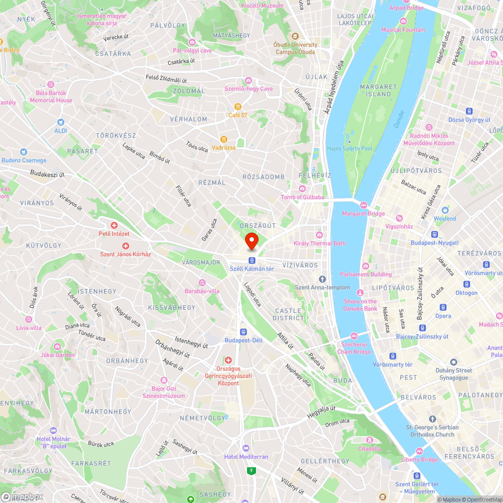 Zebra javasolt bejelentés helye