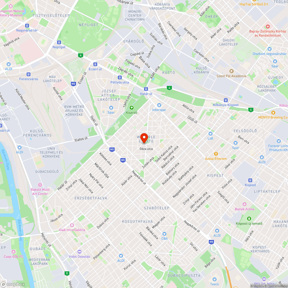 Vízelvezető/ Csatorna bejelentés helye