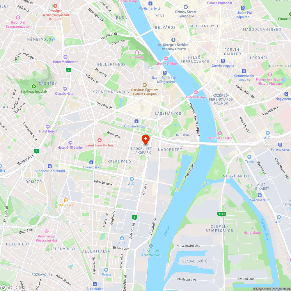 Fél méter széles járda a Prielle utcában bejelentés helye