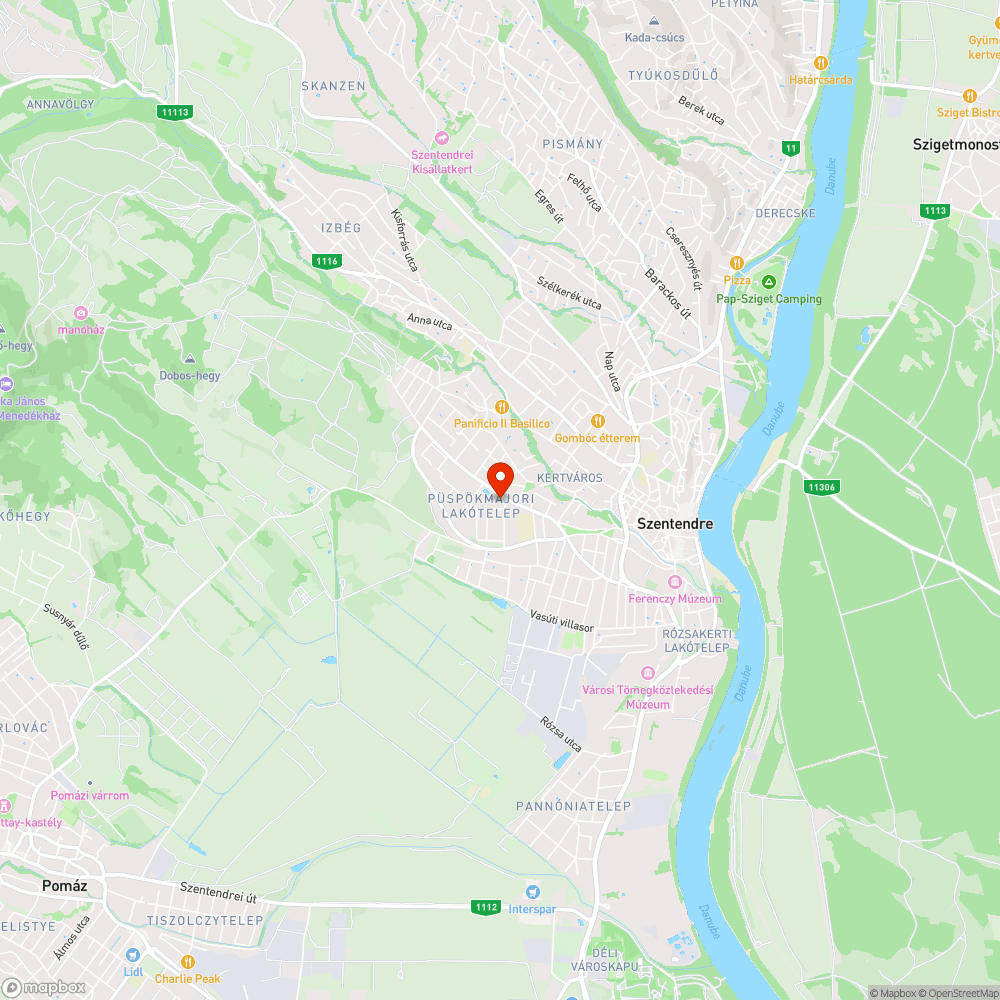 Lagúna étterem bejelentés helye