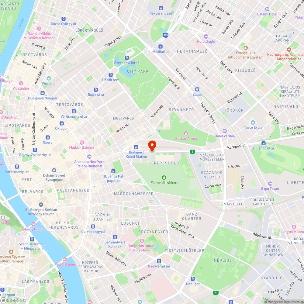 Rosszul elhelyezett kerékpáros jelzőlámpa bejelentés helye