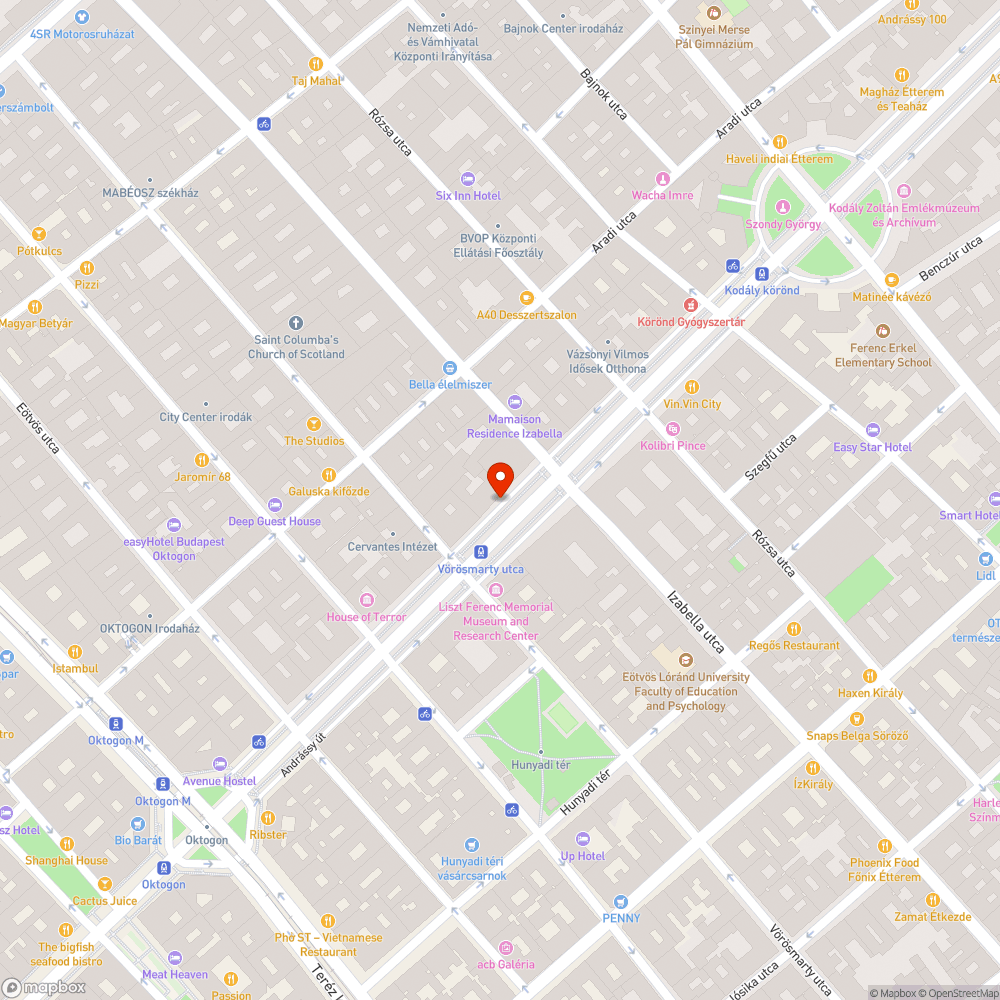 Andrássy út  - világörökség bejelentés helye