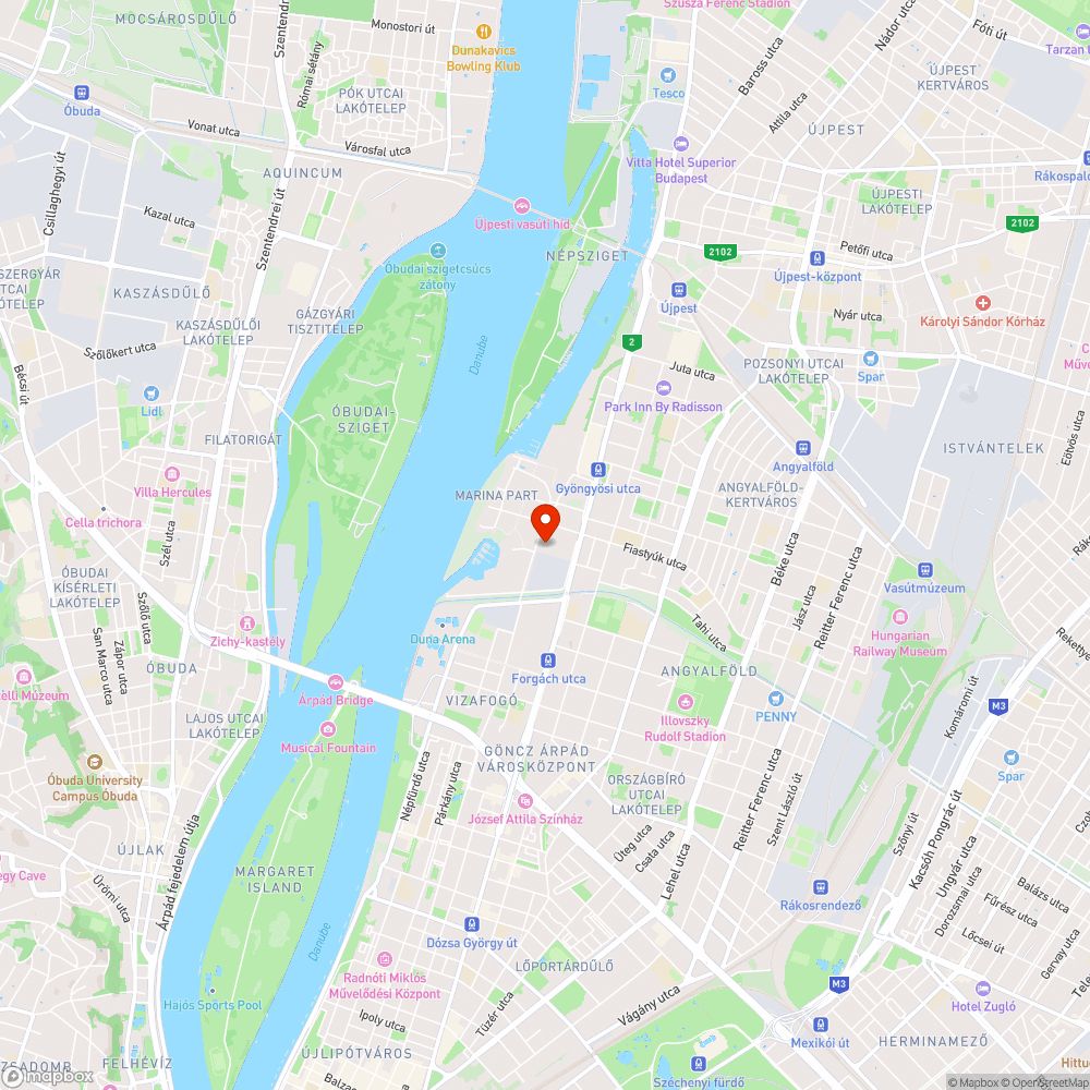 Elhagyatott autó bejelentés helye