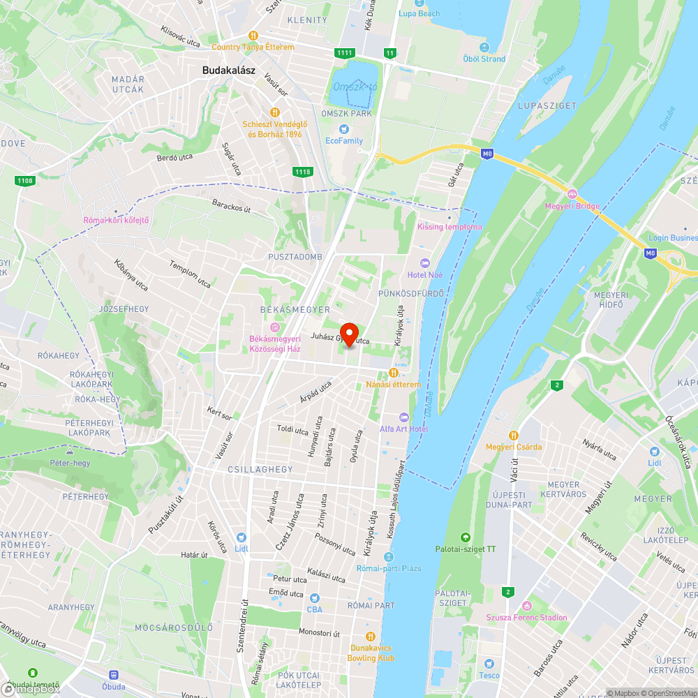 Roncs auto bejelentés helye