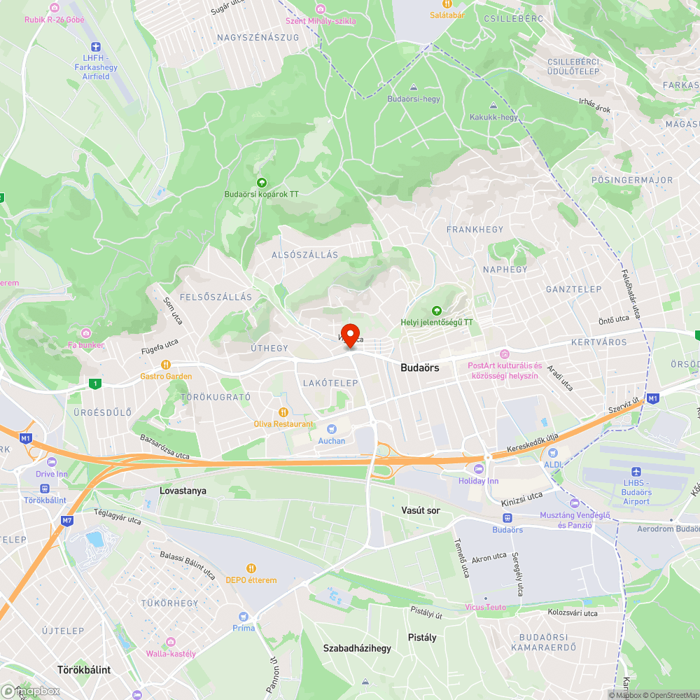 Veszélyes lépcső Budaörsi Önkormányzat bejelentés helye