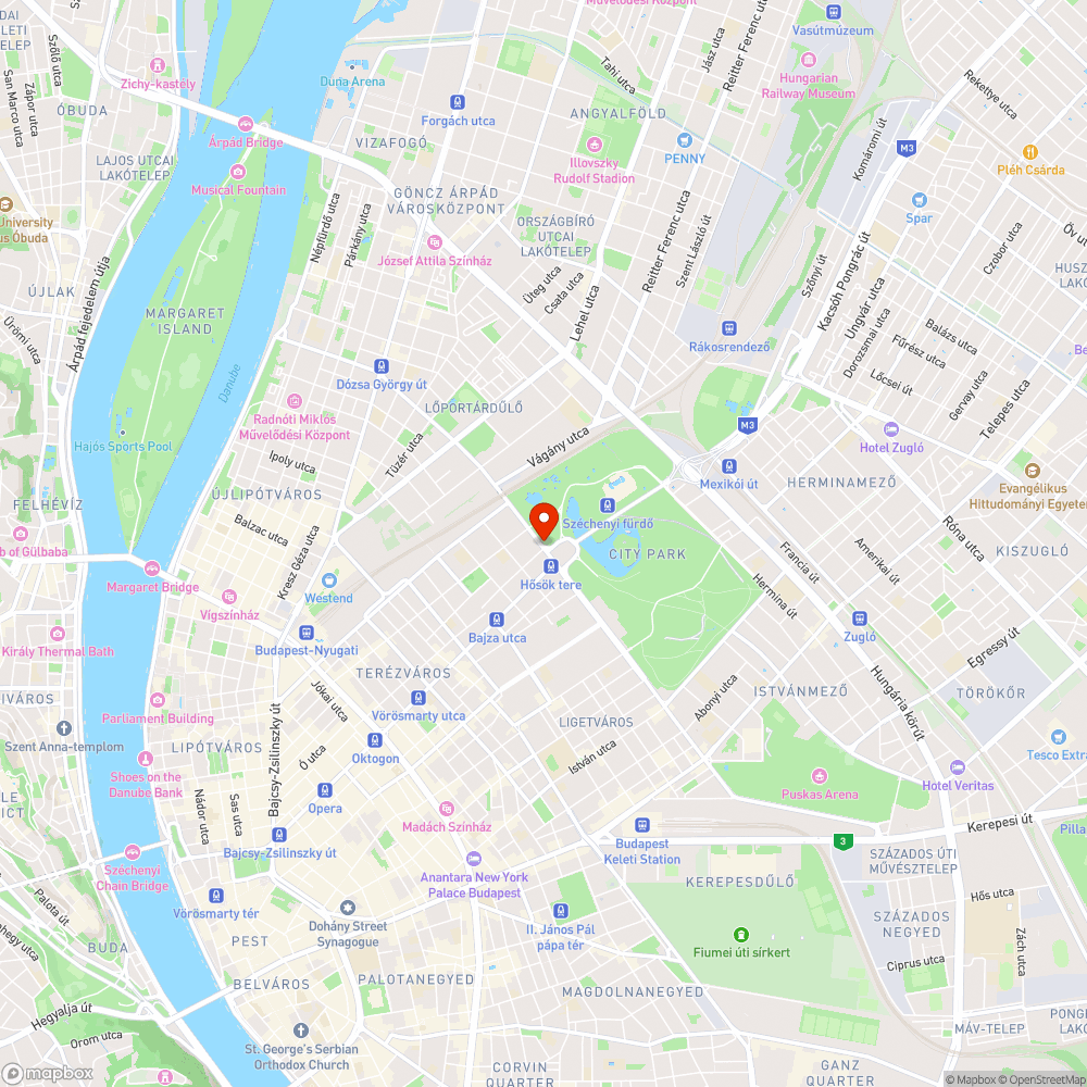 Leszakadt pad bejelentés helye