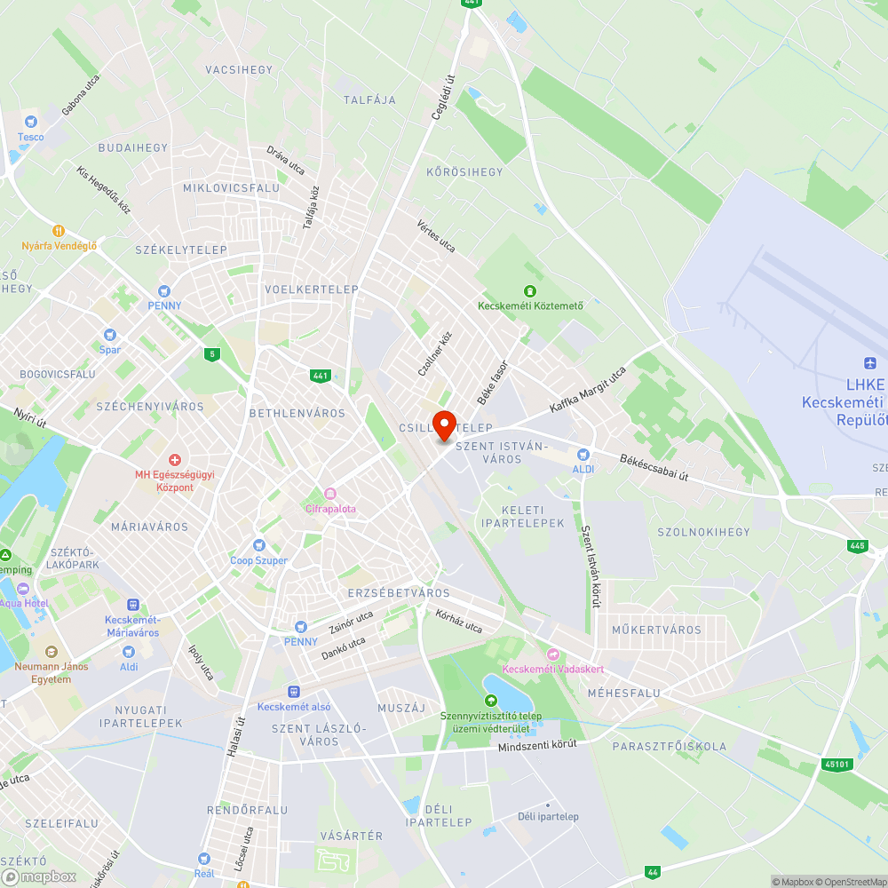 Közmű akna? bejelentés helye