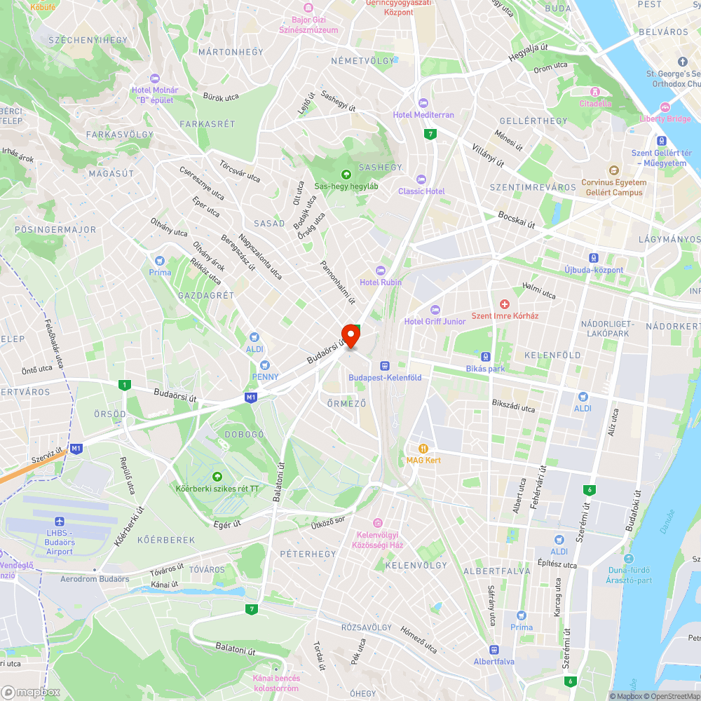 Járda? bejelentés helye