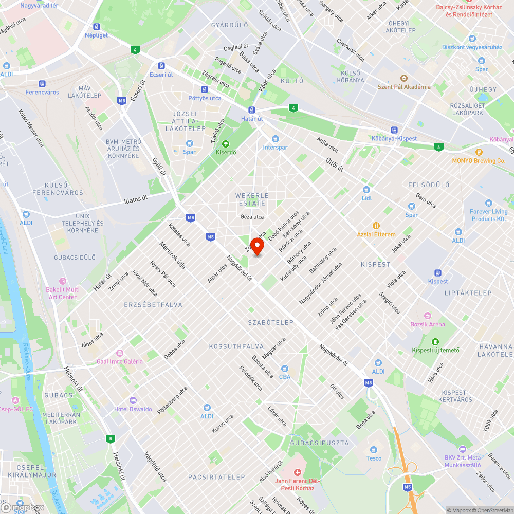 Járdára növő bokrosodó fa bejelentés helye