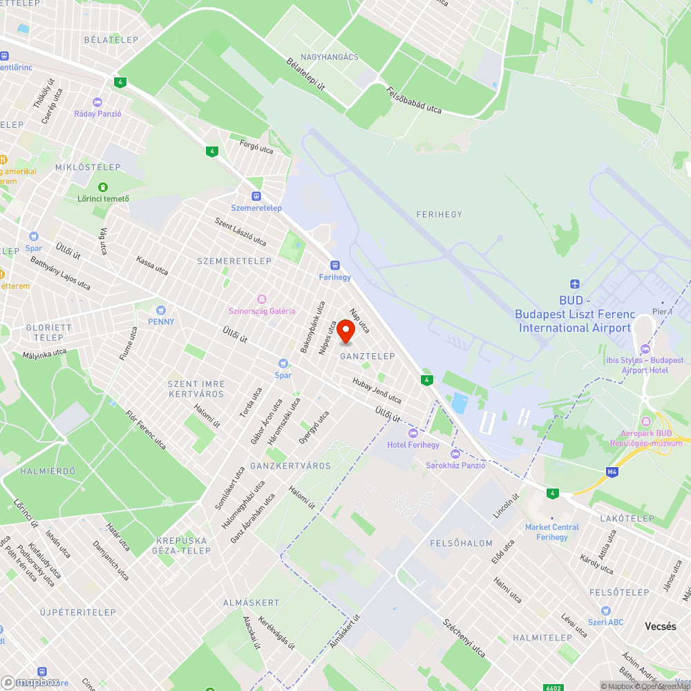 Hiányzó utcanévtáblák bejelentés helye