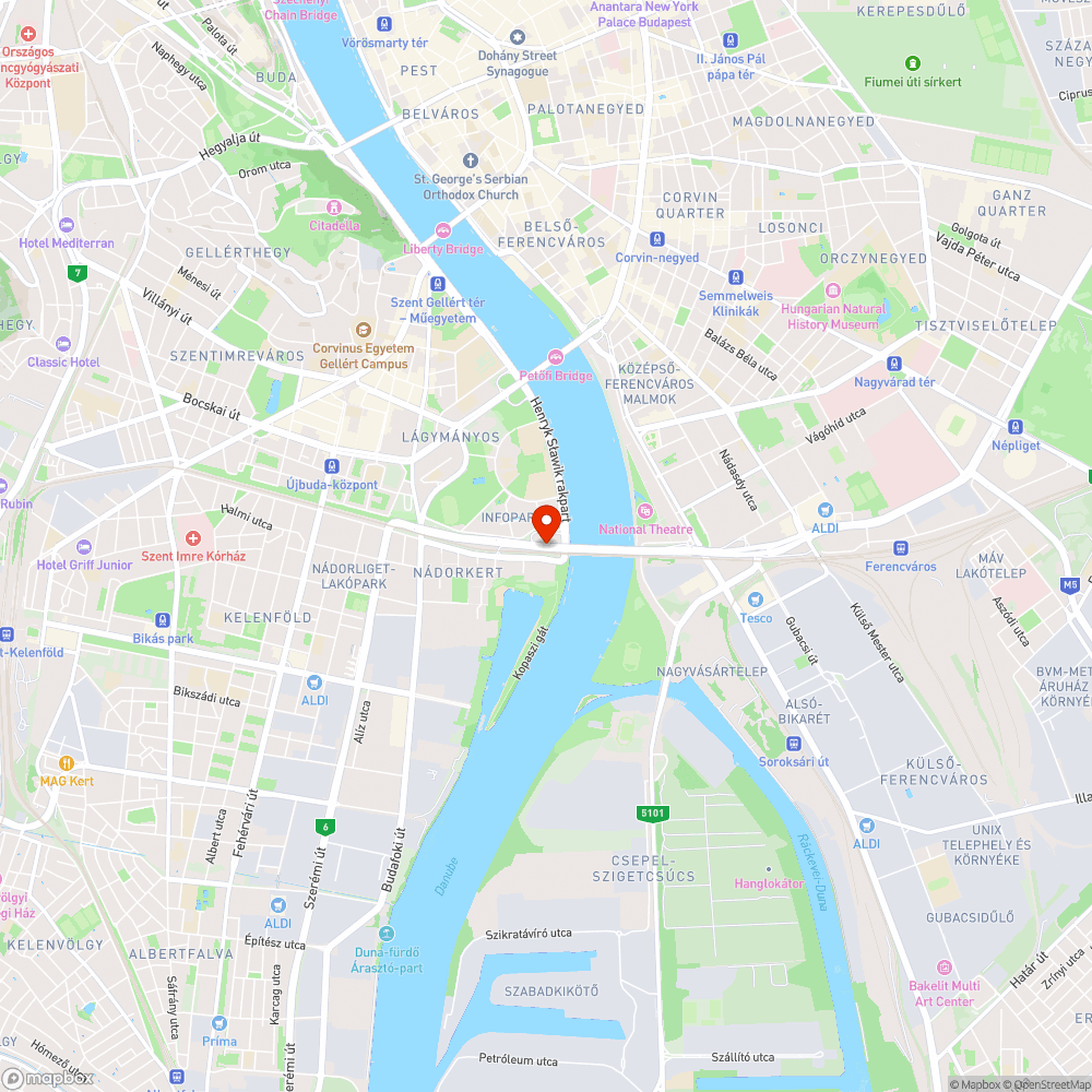 Barba Negra Track körüli üvegszilánk a bicikliúton bejelentés helye