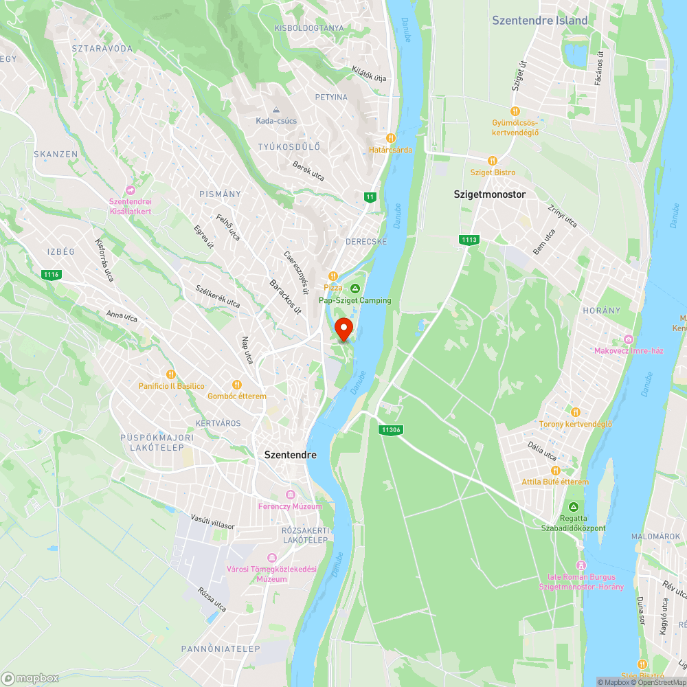 Szemétlerakat a Czóbel sétány közelében bejelentés helye