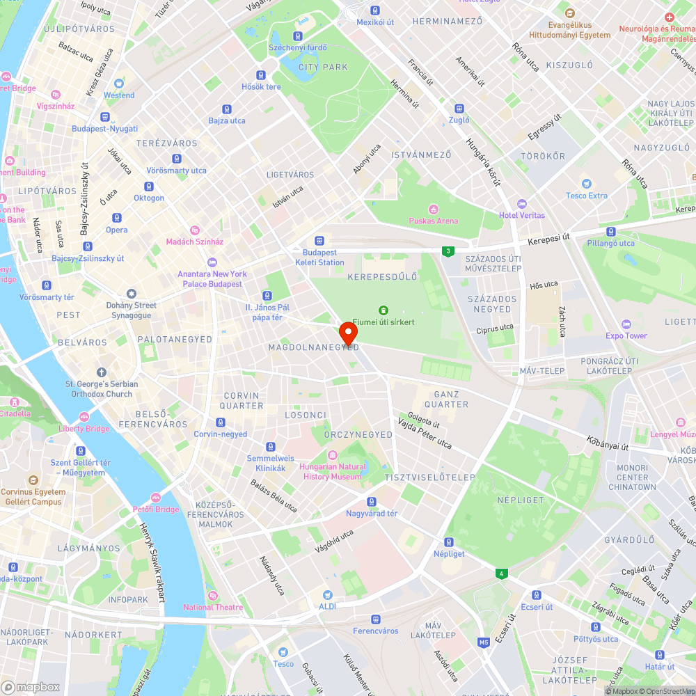 Betört, nyitott szekrény bejelentés helye