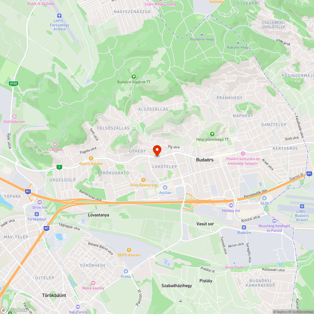 Csatornafedél és útburkolat hiba bejelentés helye