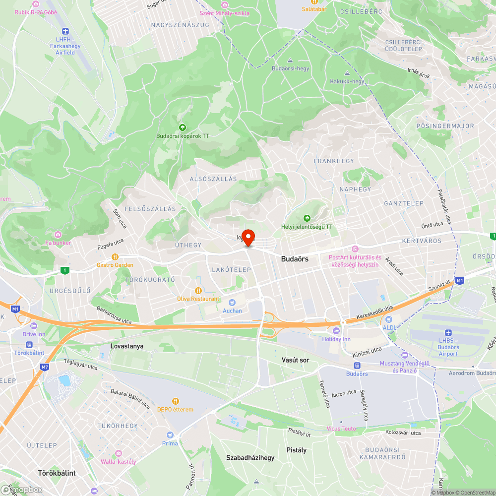 Díszburkolat hiba bejelentés helye