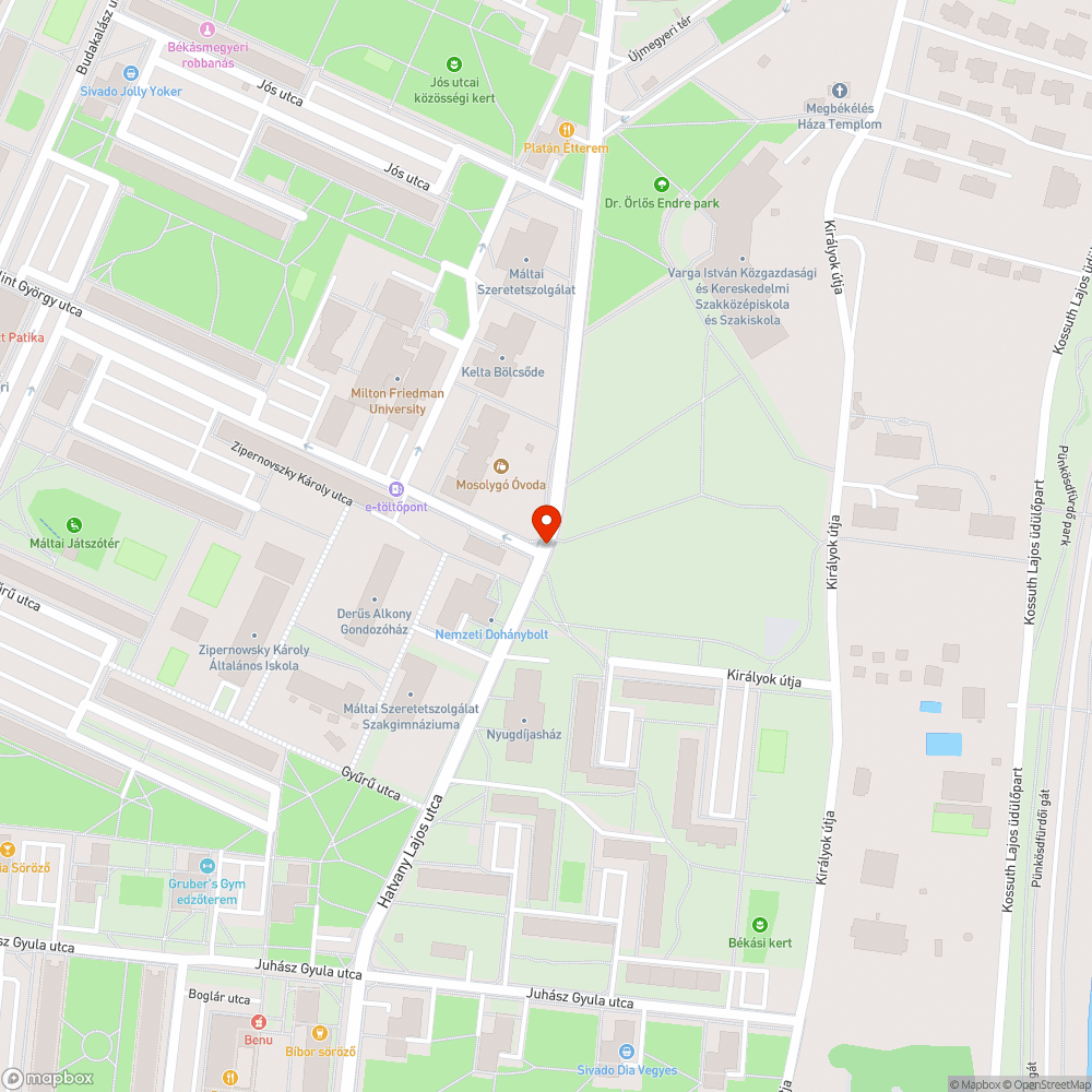 Kiégett bejelentés helye