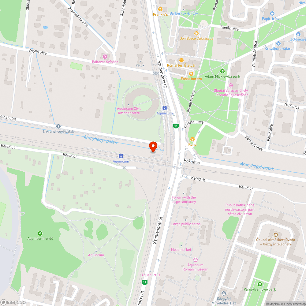 Gaz bejelentés helye