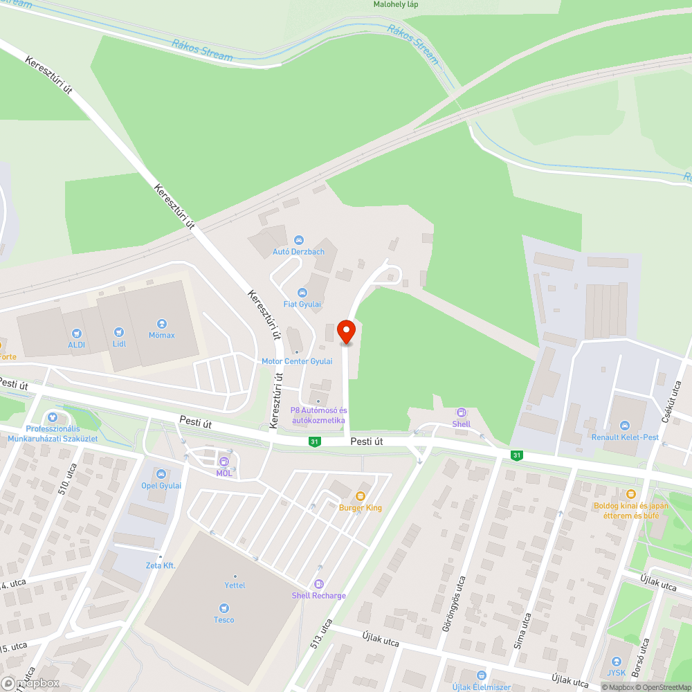 Veszélyes hulladék+autóroncsok bejelentés helye