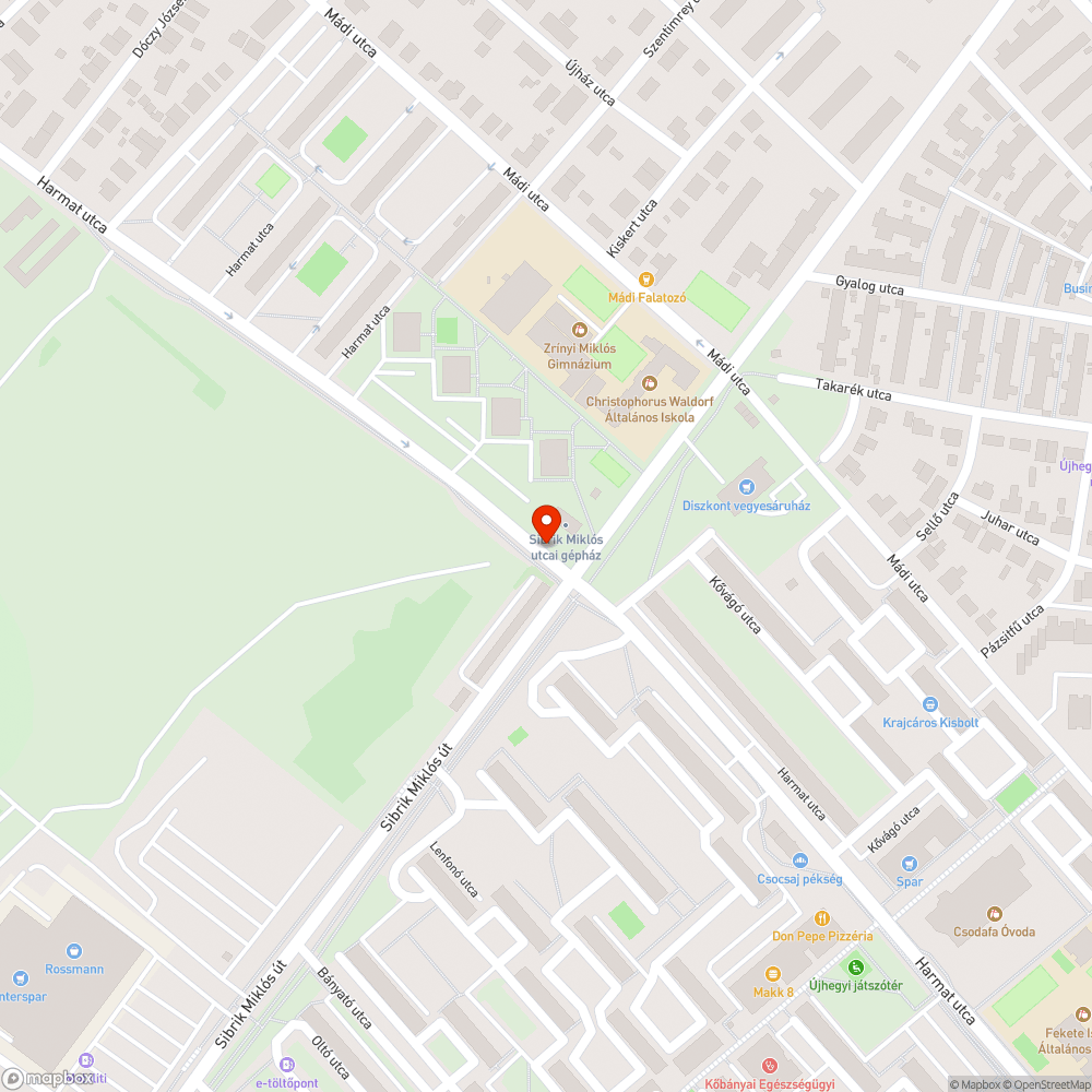 Egy nagy kupac szemèt bejelentés helye