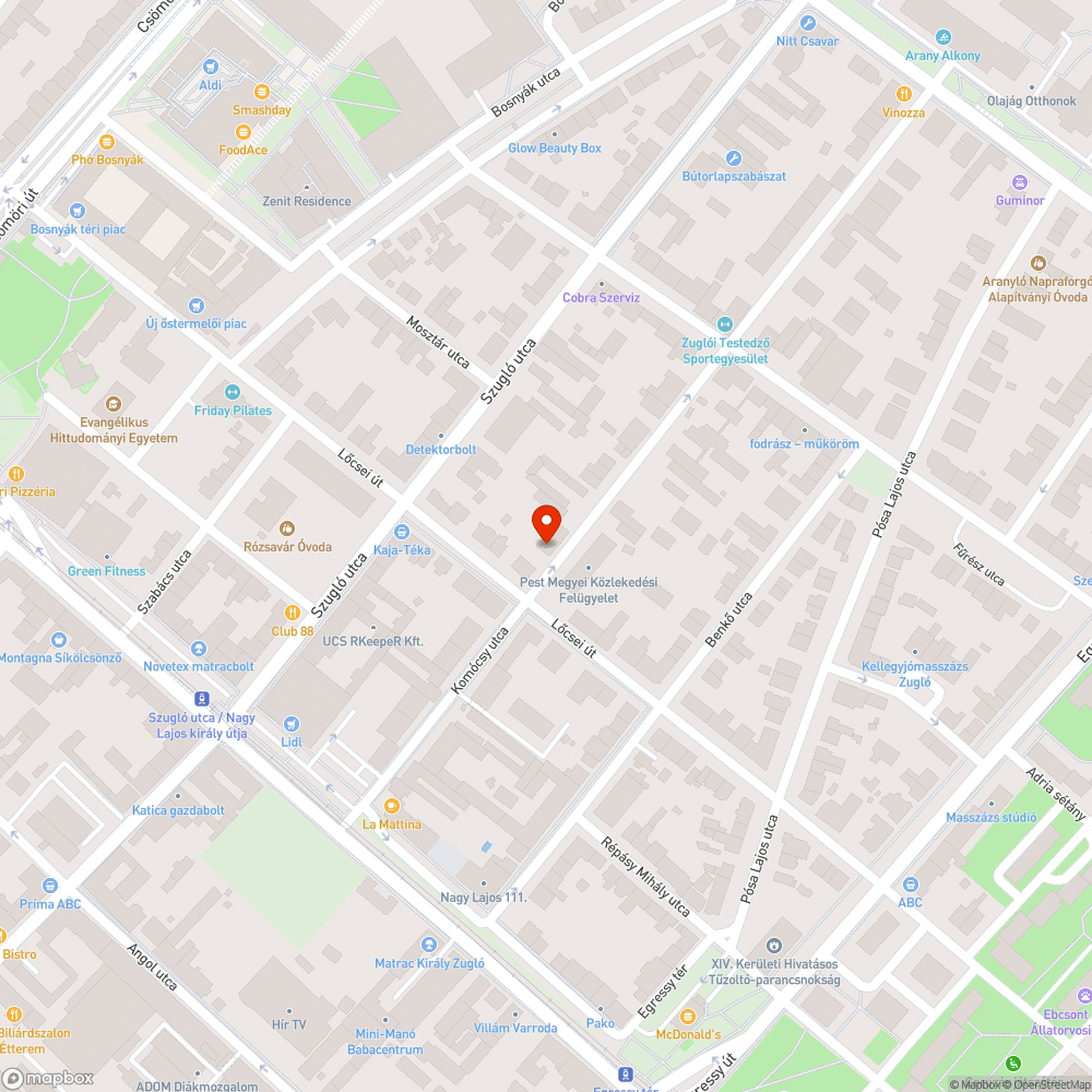 Garázskijáratban parkolás bejelentés helye