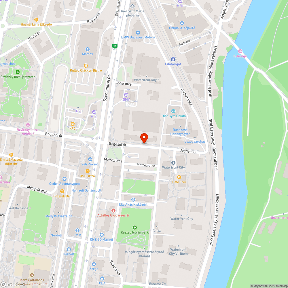 Nagy mennyiségű, zsákos hulladék bejelentés helye