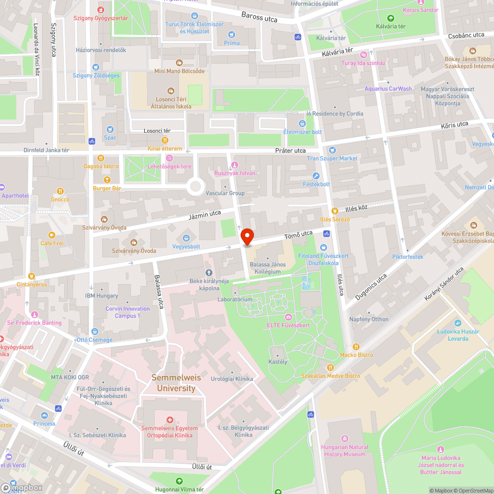 Kidőlt közlekedési tábla bejelentés helye