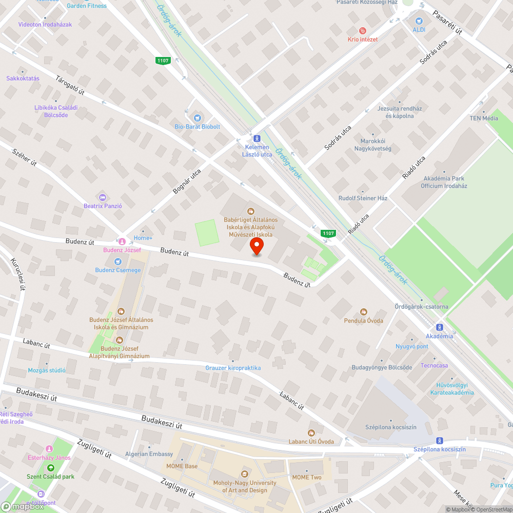 Kátyú keletkezett bejelentés helye