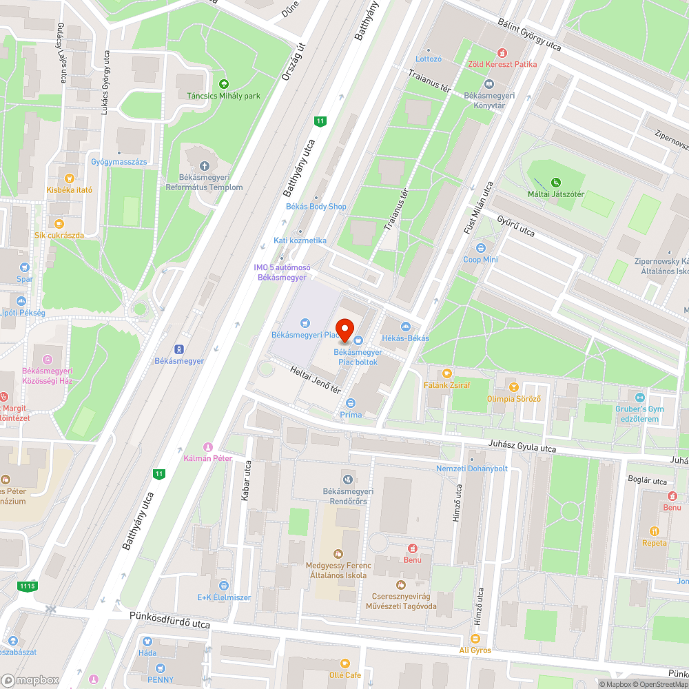 Hányás bejelentés helye