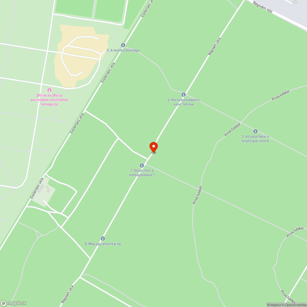 Illegális szemét bejelentés helye