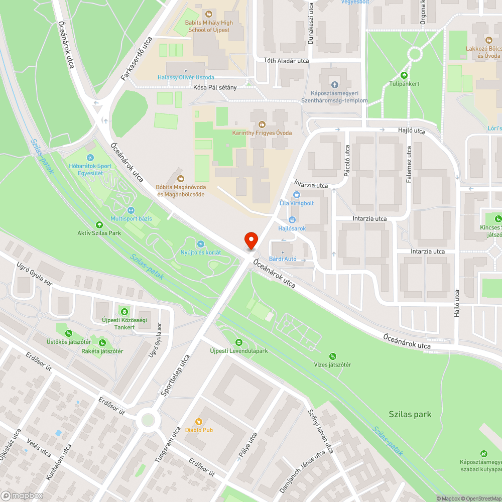 Eldugult csatorna összefolyó bejelentés helye