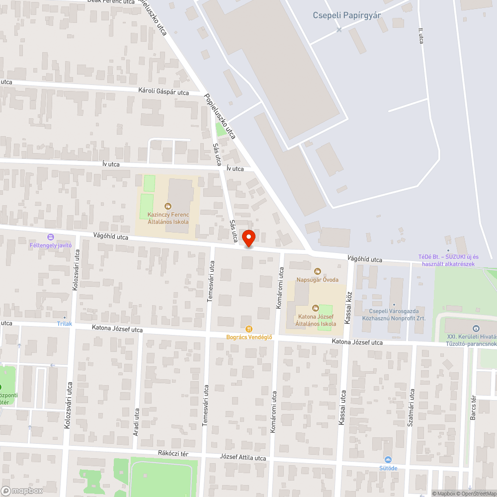 Rendszám nélküli Ford bejelentés helye