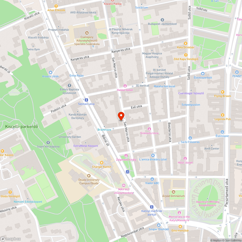 Hiányzó közvilágítás bejelentés helye