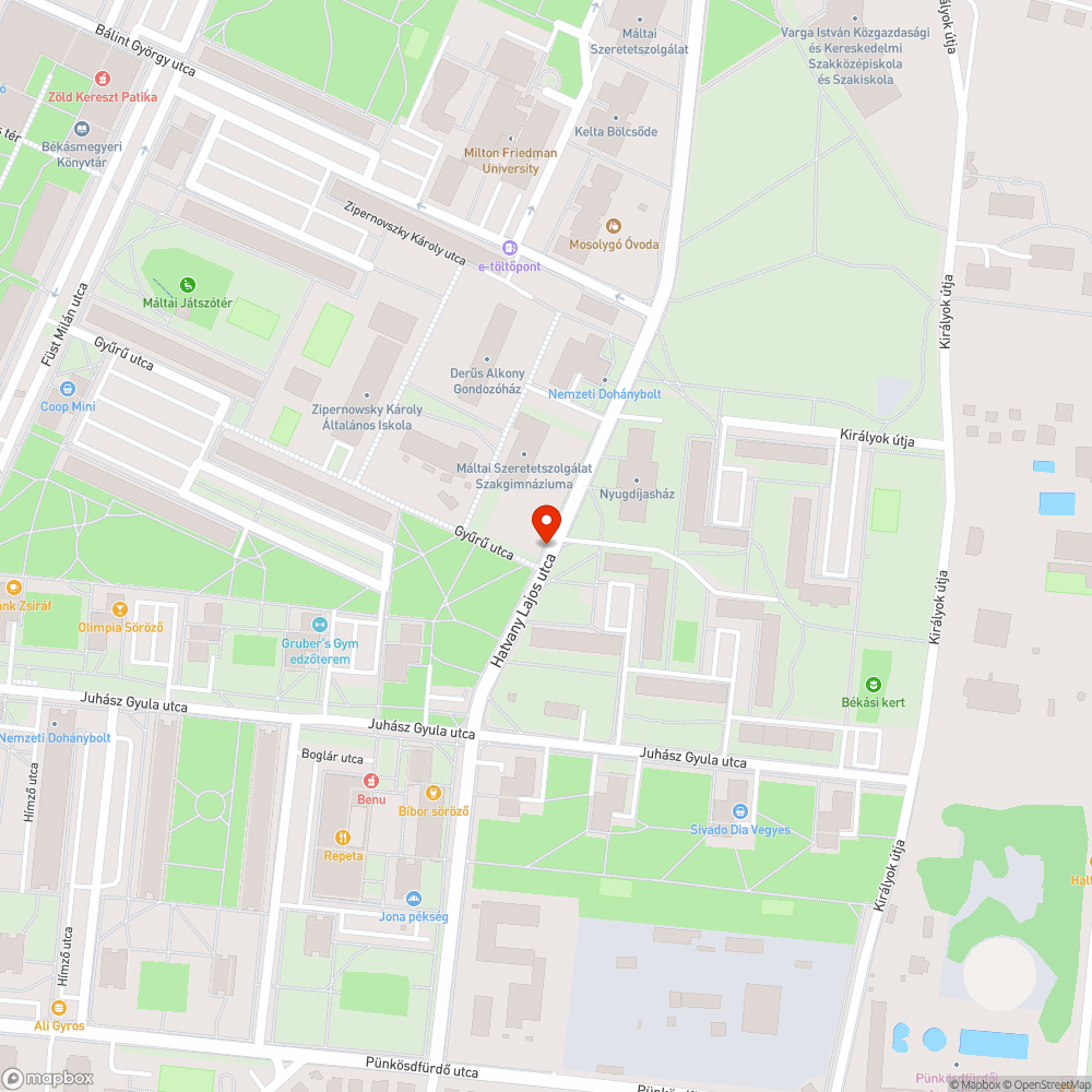 Kitört fa bejelentés helye