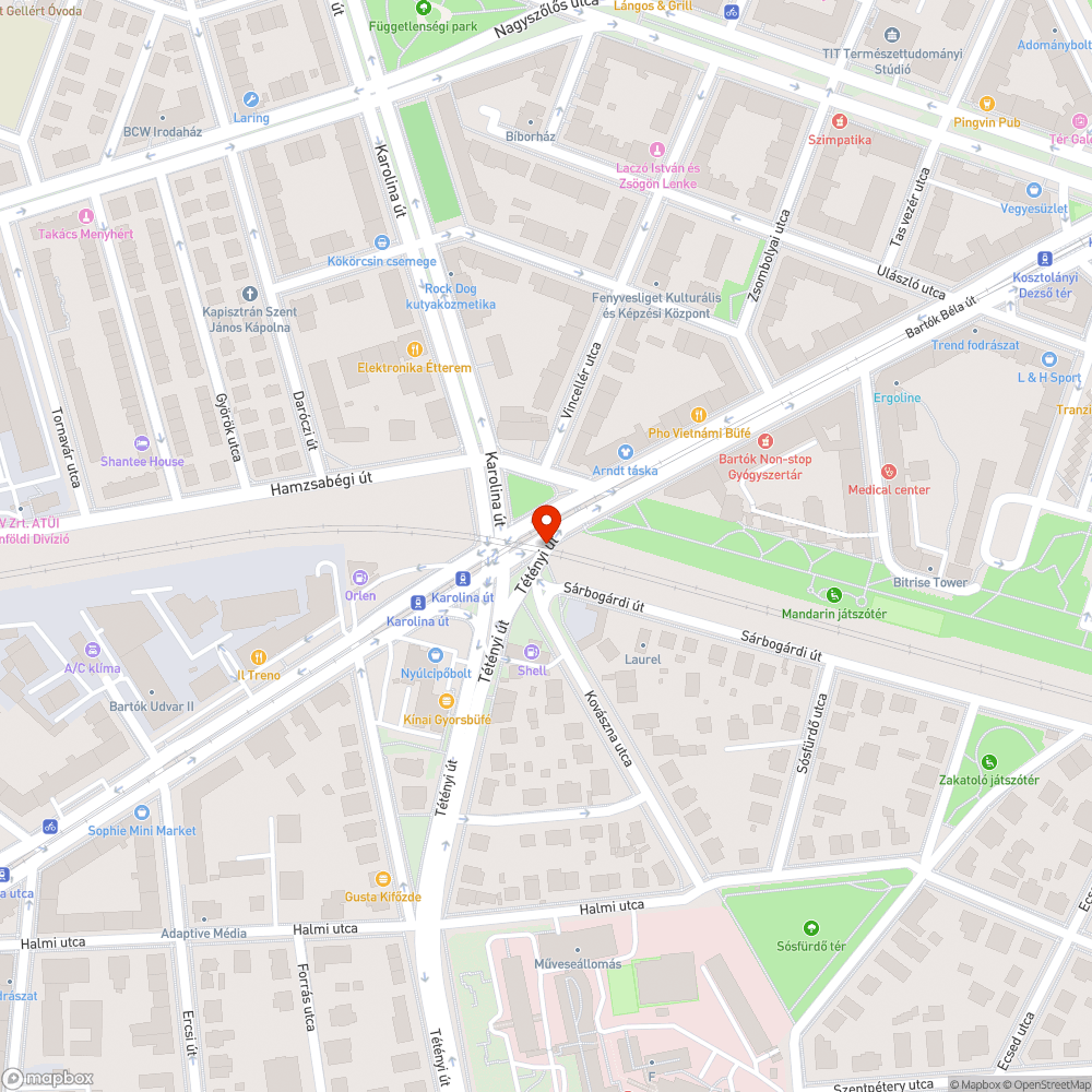 Sötét optika bejelentés helye