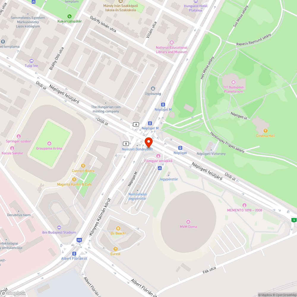 Csőkorlát fal mellett bejelentés helye