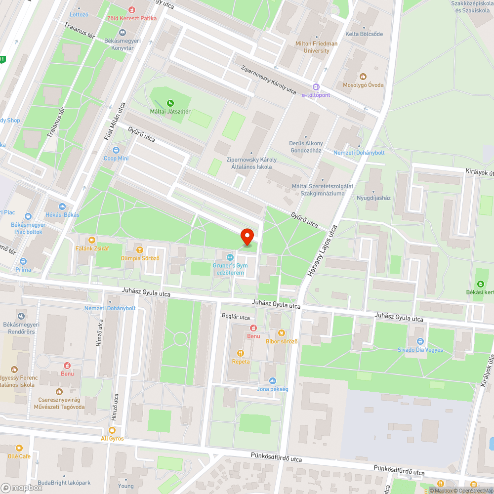 Kiégett bejelentés helye