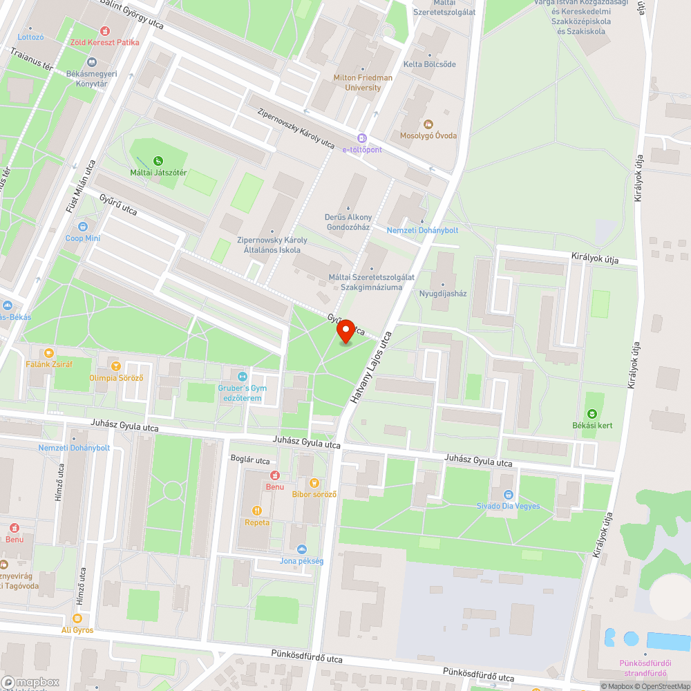 Közvilágítás hiánya bejelentés helye