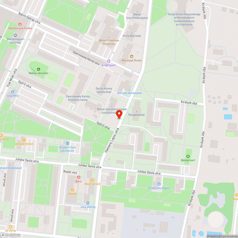 Eldugult víznyelő bejelentés helye