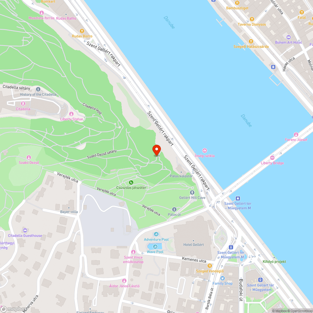 Korlát hiánya a külső sétányon bejelentés helye