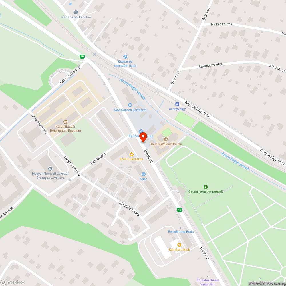 Megsüllyedt víznyelő bejelentés helye