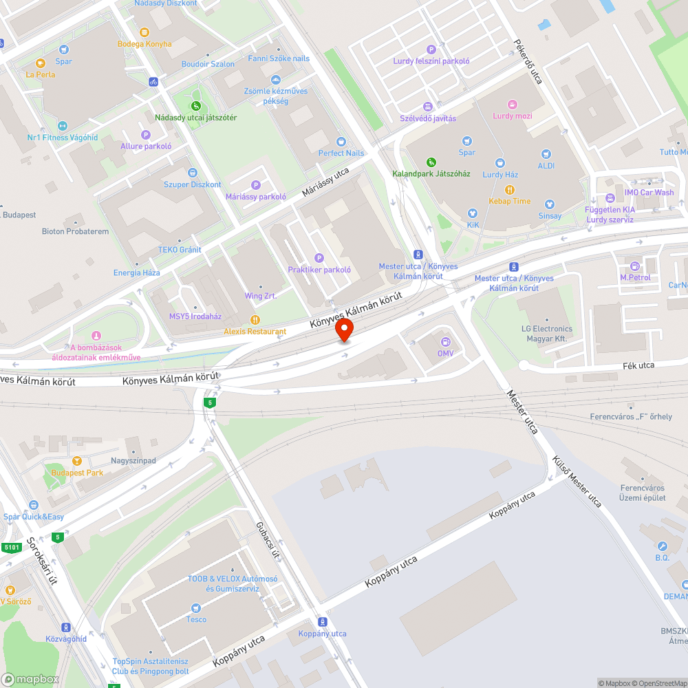 Üres reklámkeret bejelentés helye