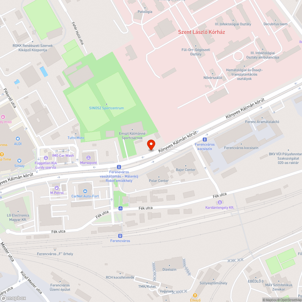 Beszakadt fedlap bejelentés helye