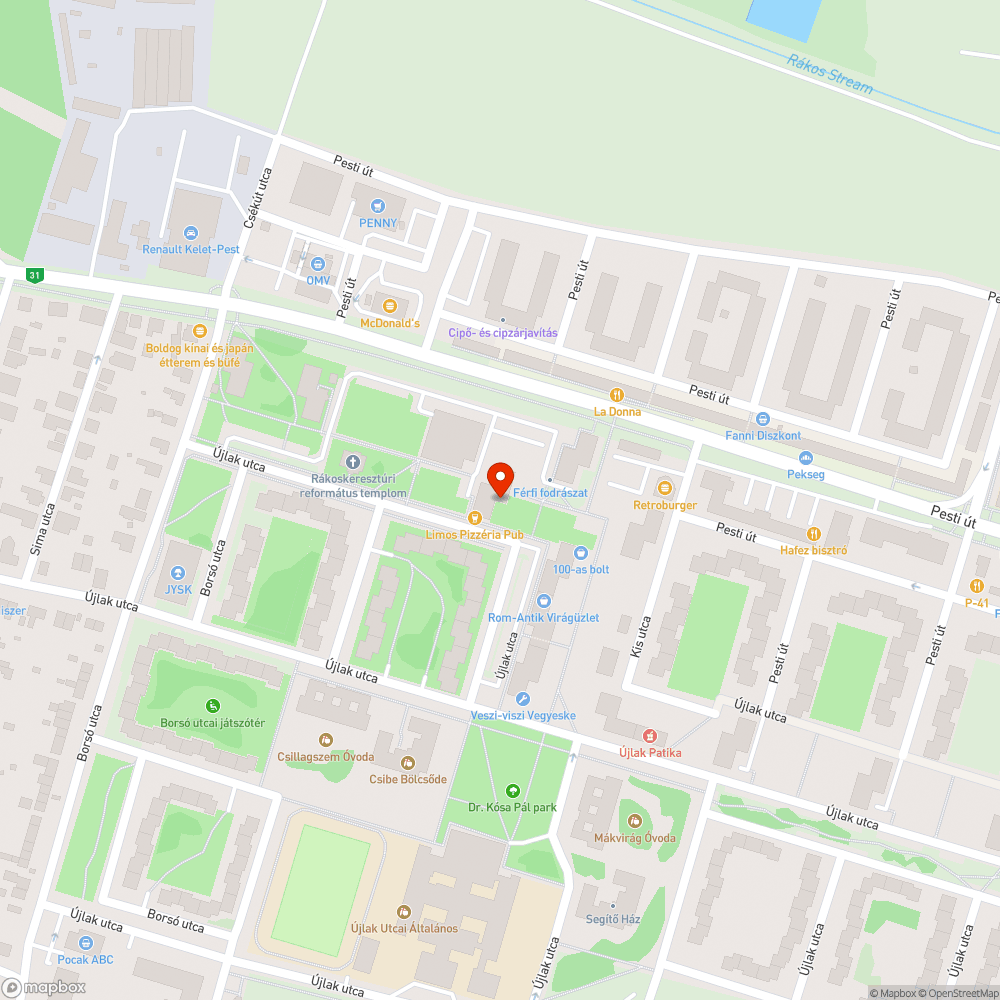 Zöldhulladék bejelentés helye