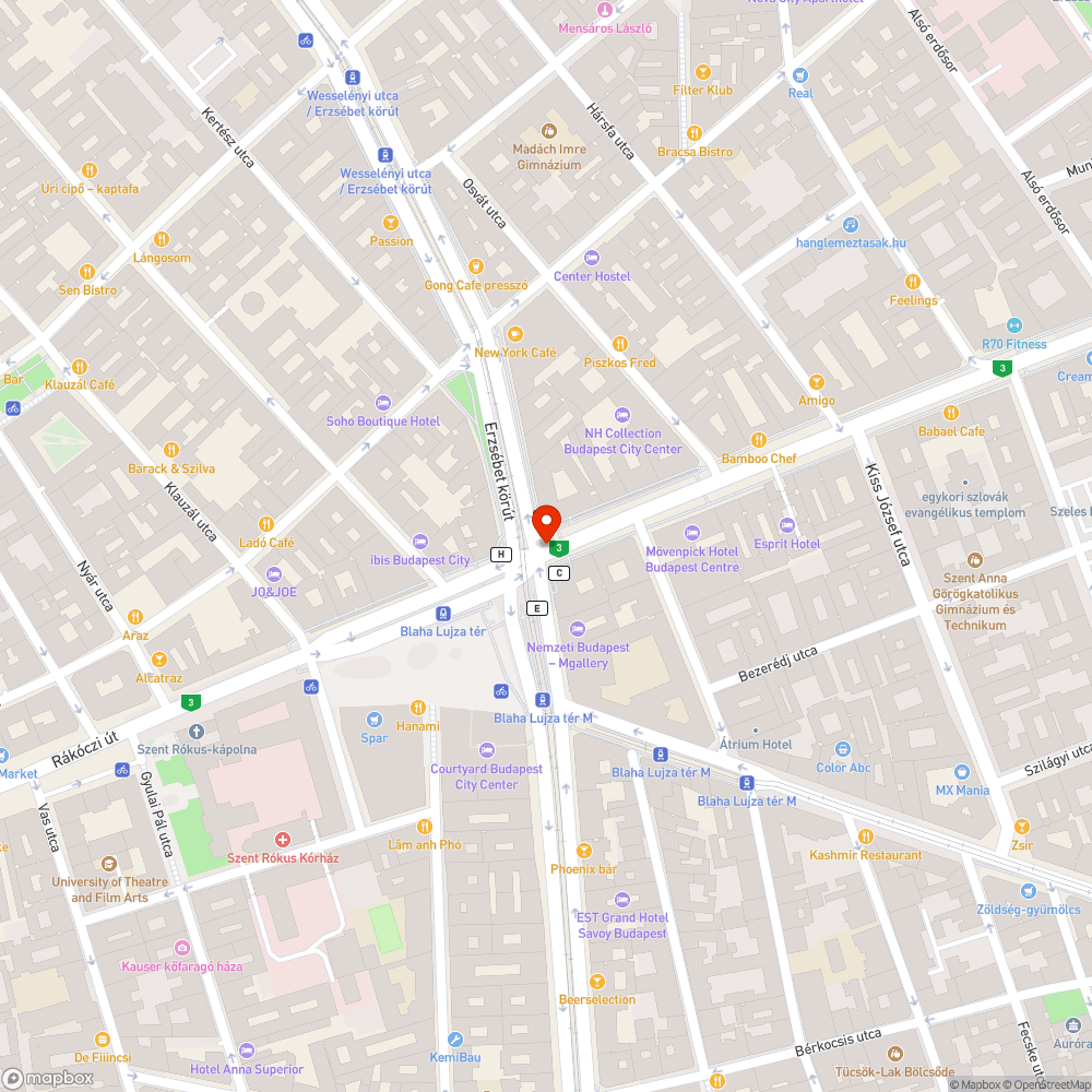 Oszlopok burkolatának pótlása - Blaha bejelentés helye