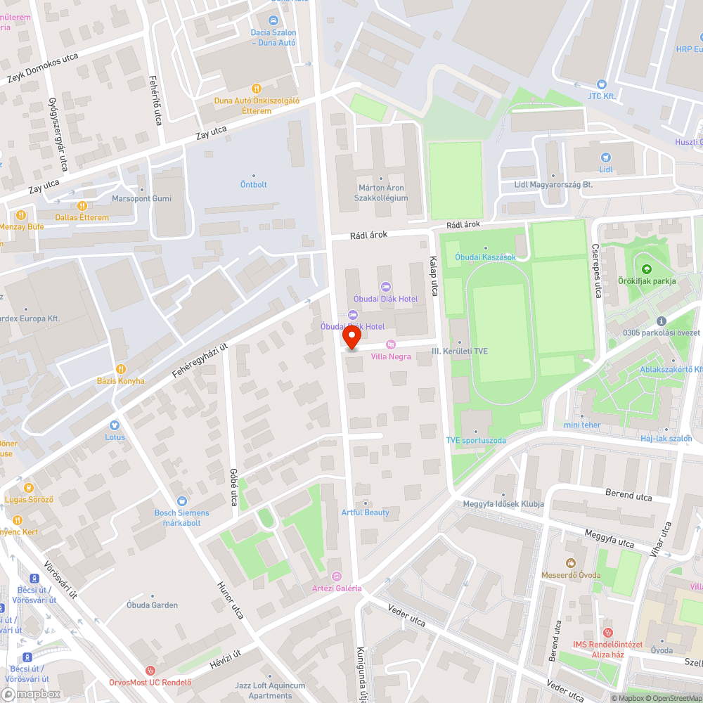 Járda foglalás ház előtti túlnőtt bokor által bejelentés helye